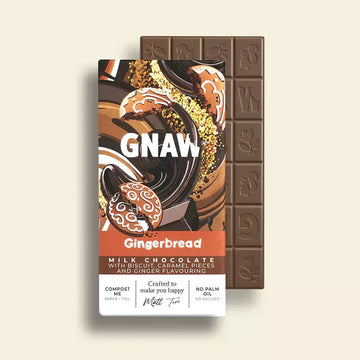 GNAW - Gingerbread Milk Chocolate Bar